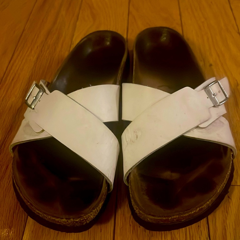 White Birkenstocks | Women’s size 10-10.5
